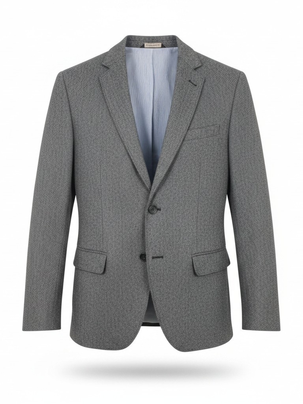 Banana Republic Tailored Slim-Fit Herringbone Wool Blend Men's Blazer Size 40R